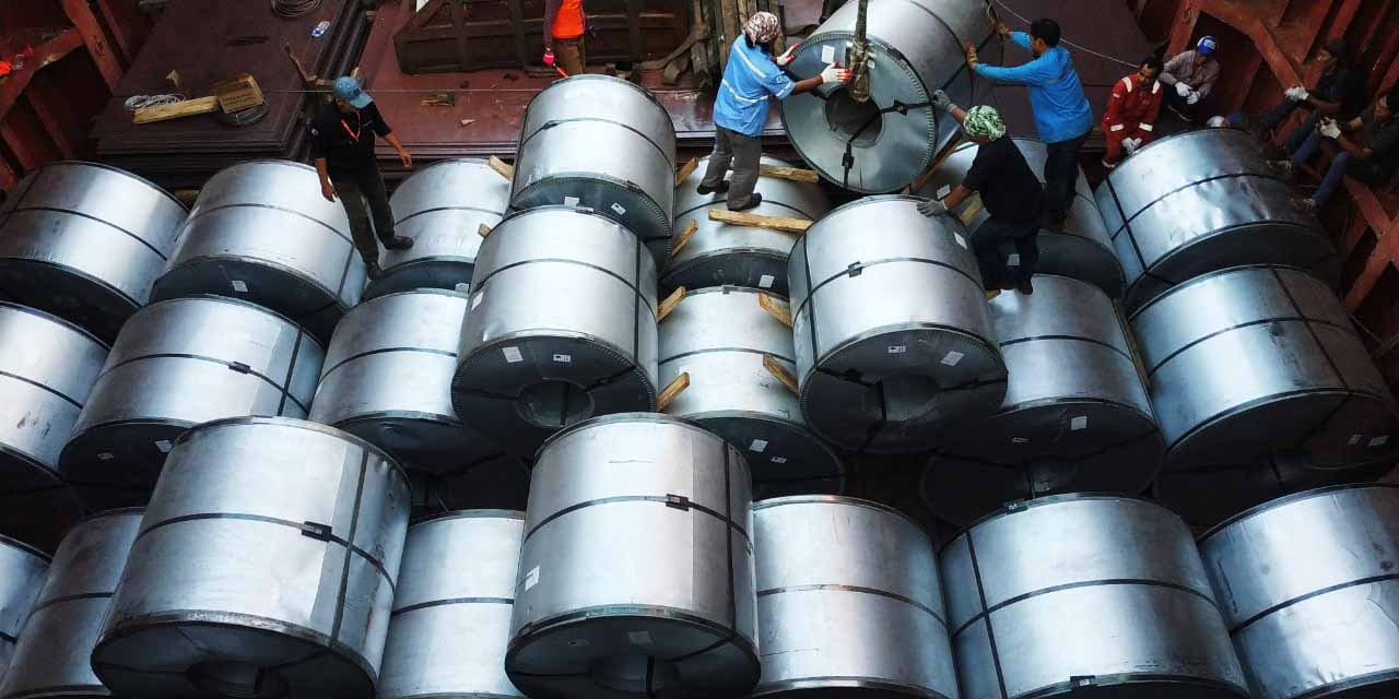 Export Steel Coil dan Steel Plate to Port Klang Malaysia