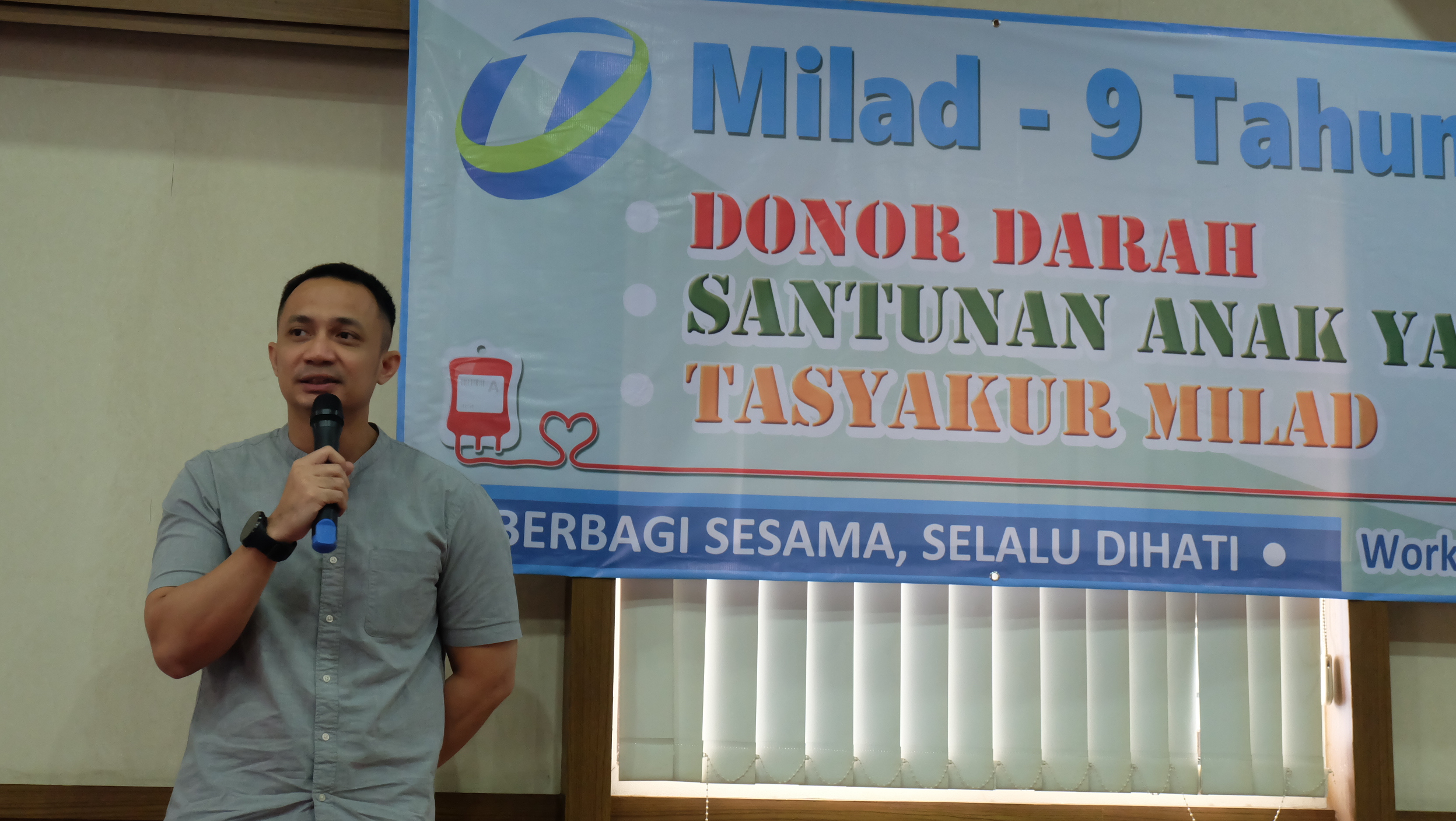 Sambutan Acara oleh Bpk. Daniel
