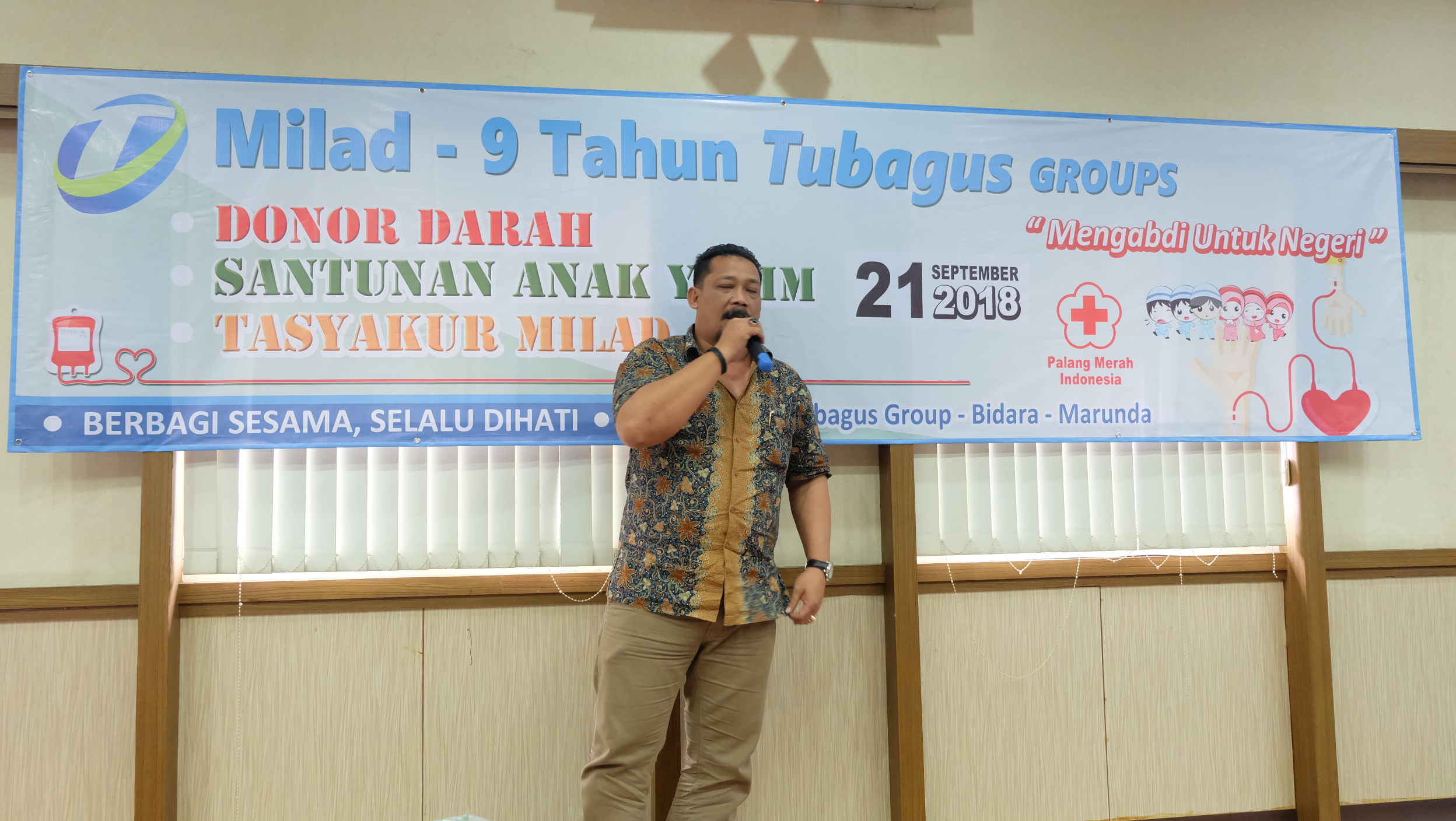 Sambutan Acara oleh H. Masduki